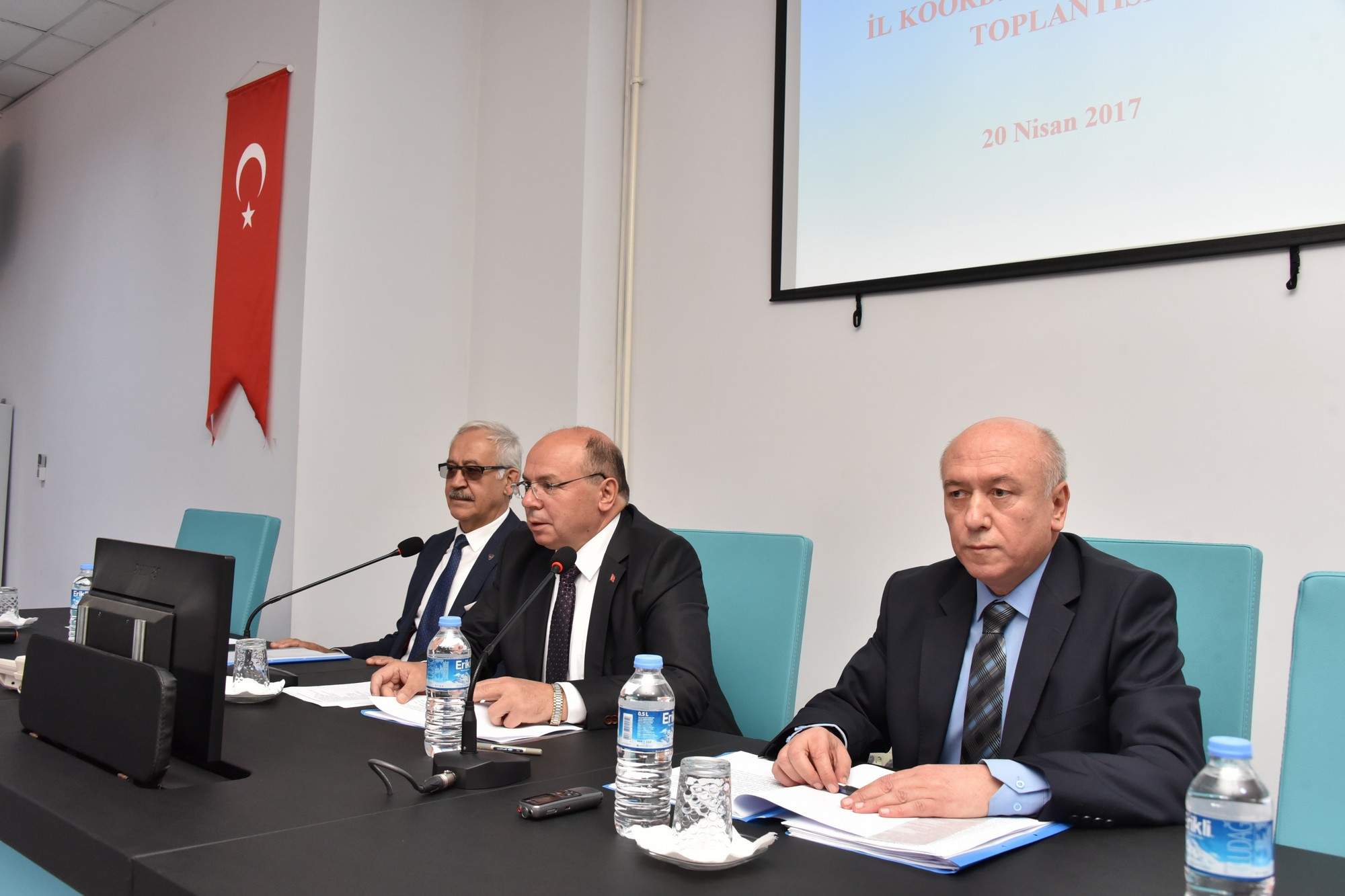 İl Koordinasyon Kurulu Vali Çiçek Başkanlığında Toplandı