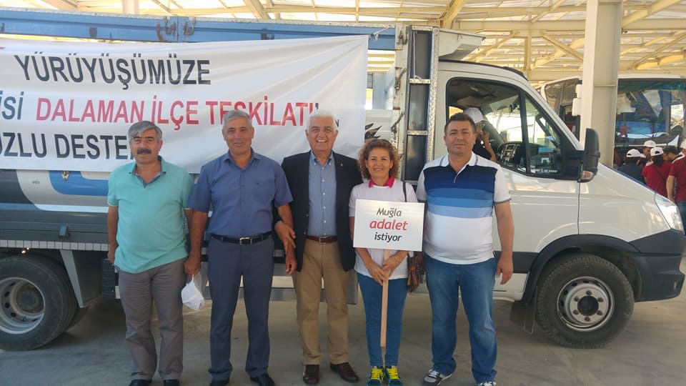 DALAMAN KARPUZU ADALET YÜRÜYÜŞÜNDE