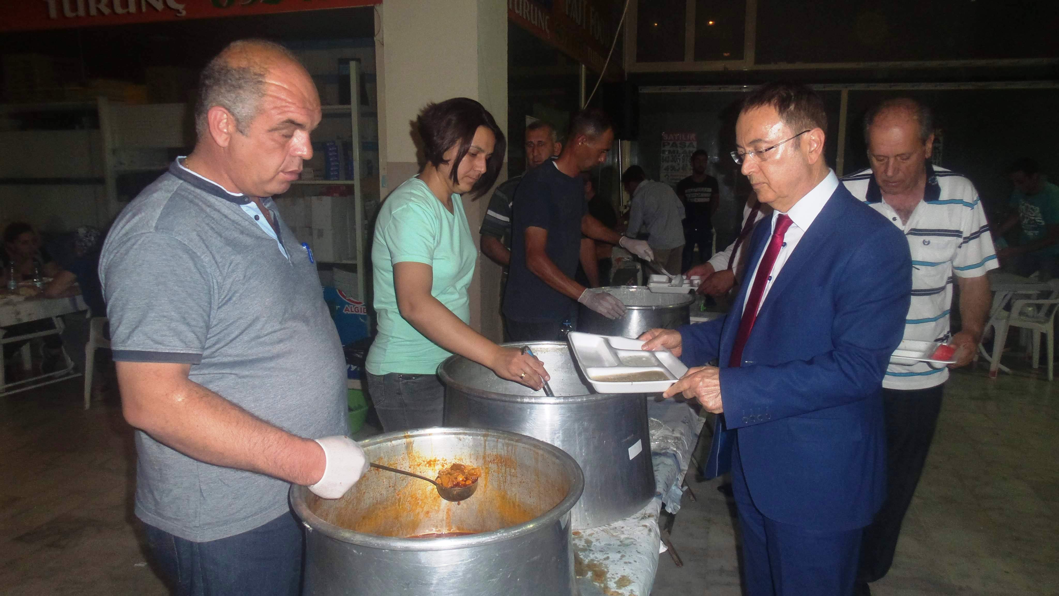 YDA DAN İFTAR YEMEKLERİNE DESTEK