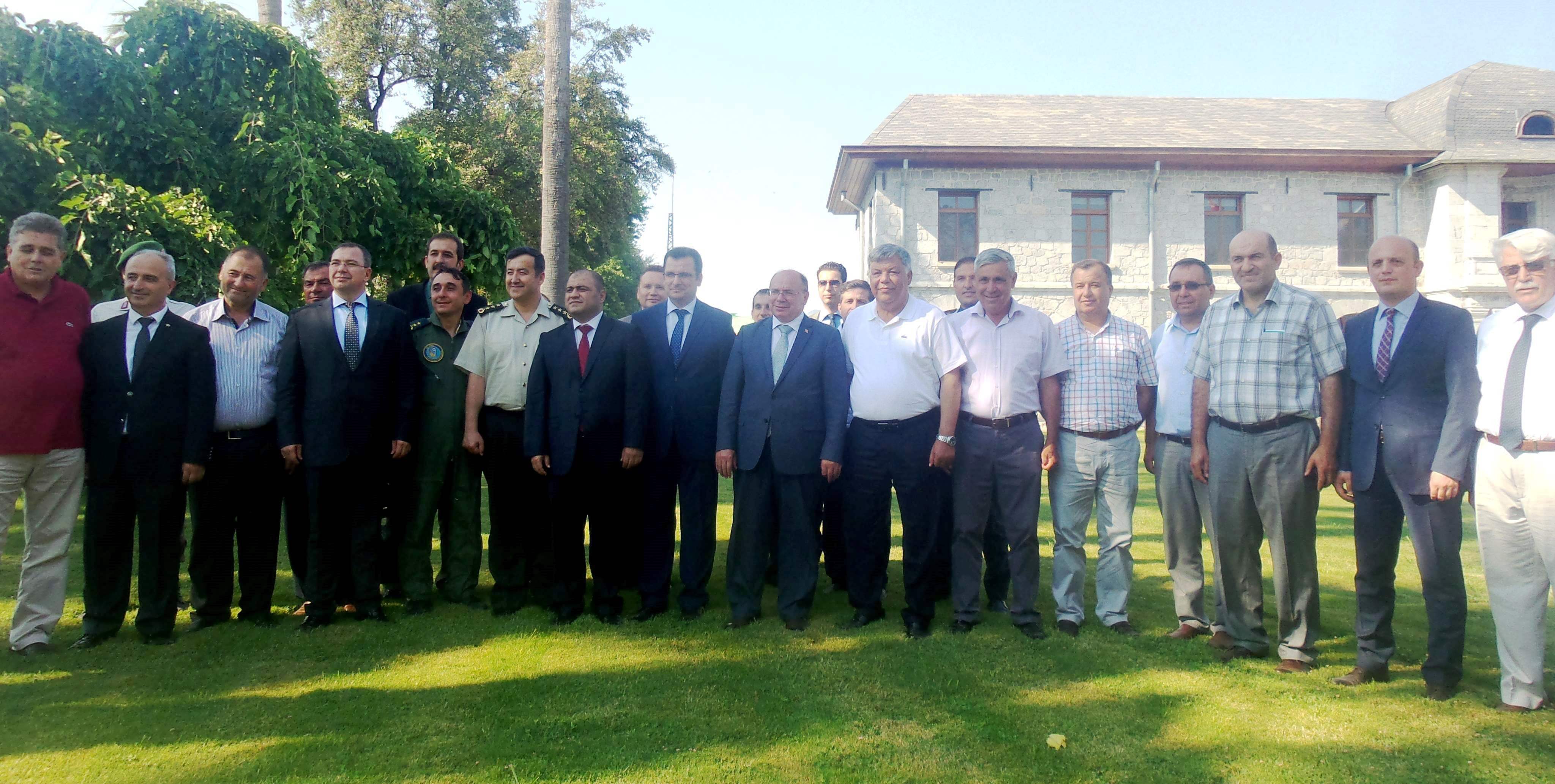 VALİ DALAMAN’A VEDA ETTİ