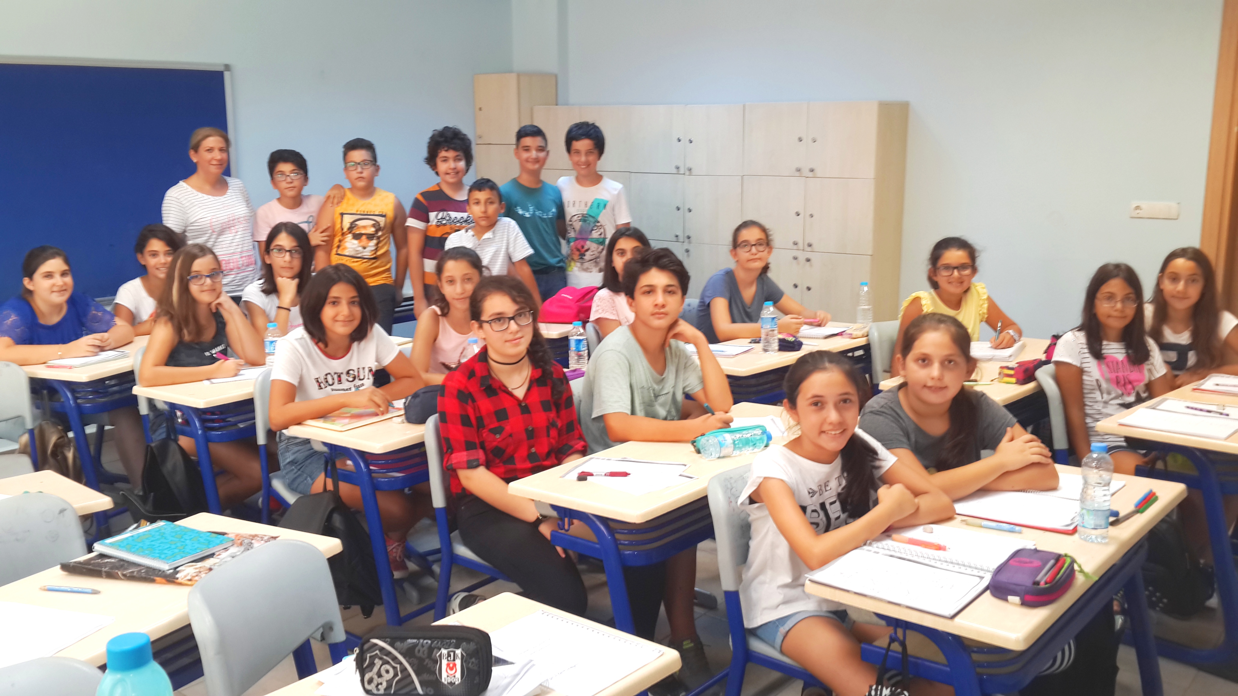 Özalp Ortaokulu Tübitak Matematik Olimpiyatlarına Hazırlanıyor