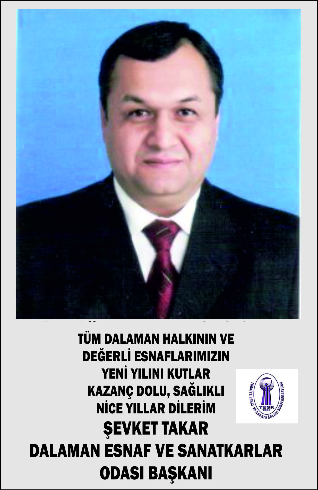 DALAMAN ESNAF VE SANATKARLAR ODASI BAŞKANLIĞI