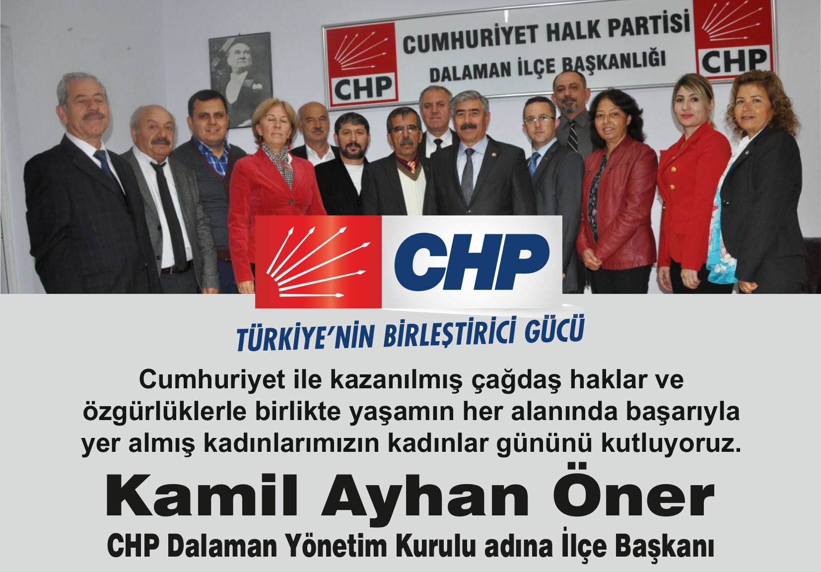 CHP DALAMAN İLÇE BAŞKANLIĞI