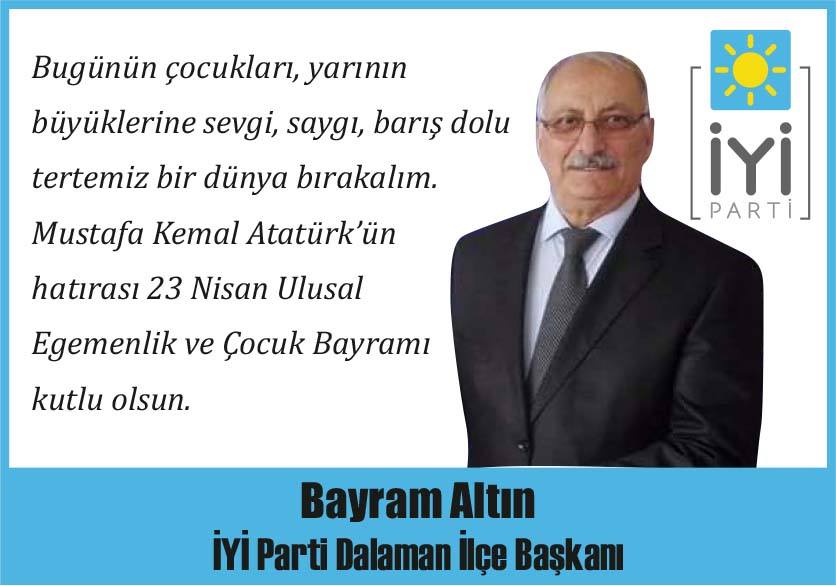 İYİ PARTİ DALAMAN İLÇE BAŞKANLIĞI