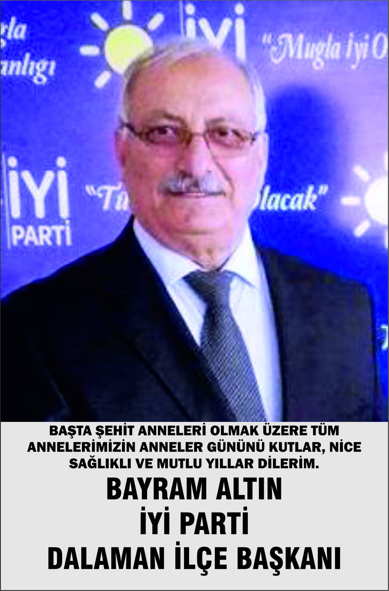 İYİ PARTİ DALAMAN İLÇE BAŞKANLIĞI