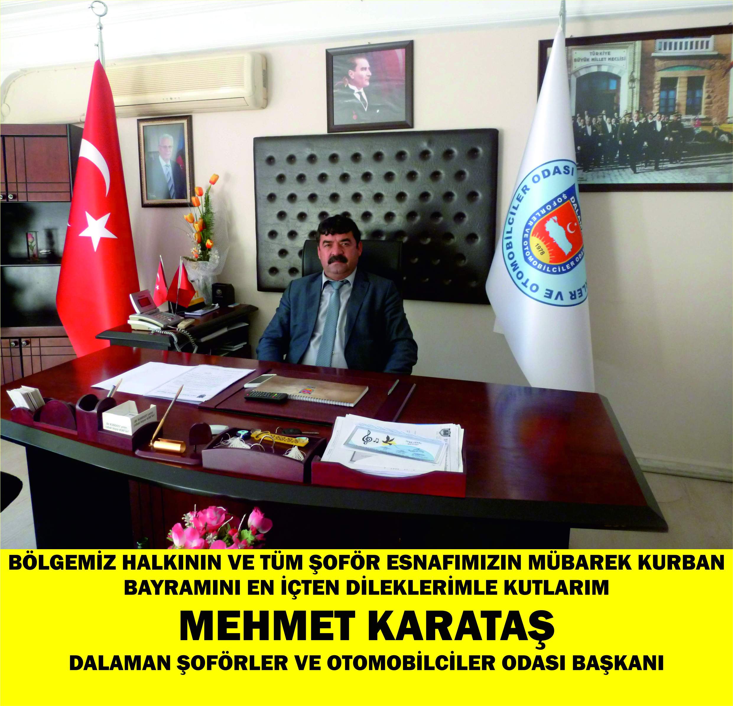 DALAMAN ŞOFÖRLER VE OTOMOBİLCİLER ODASI BAŞKANLIĞI