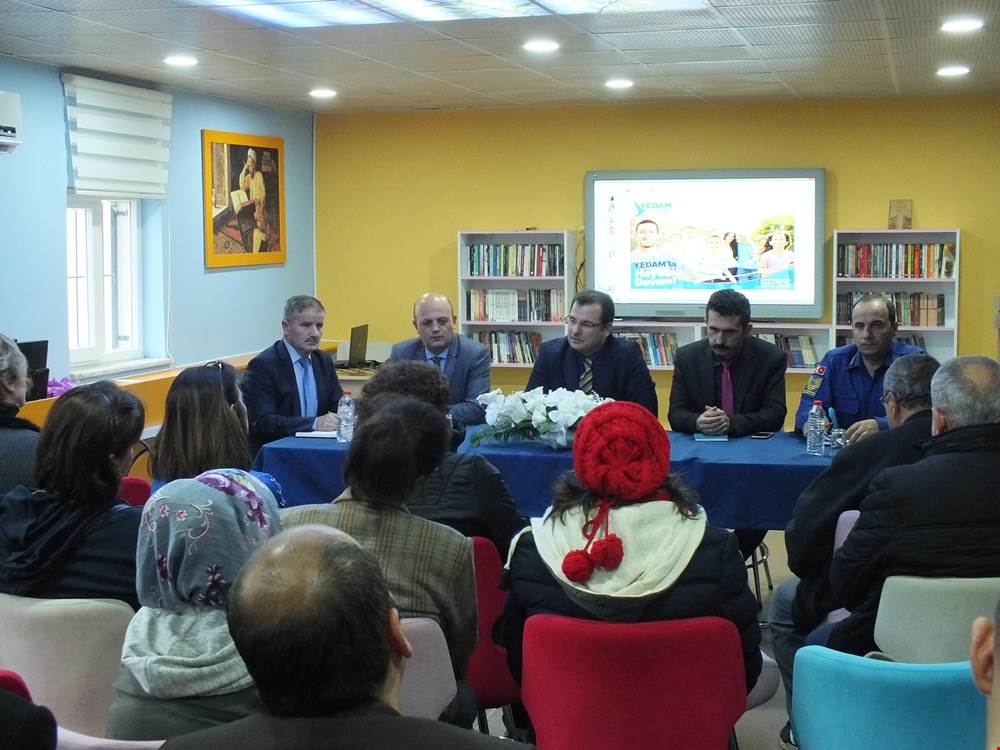 Güvenli Okul Güvenli Eğitim Toplantısı yapıldı.