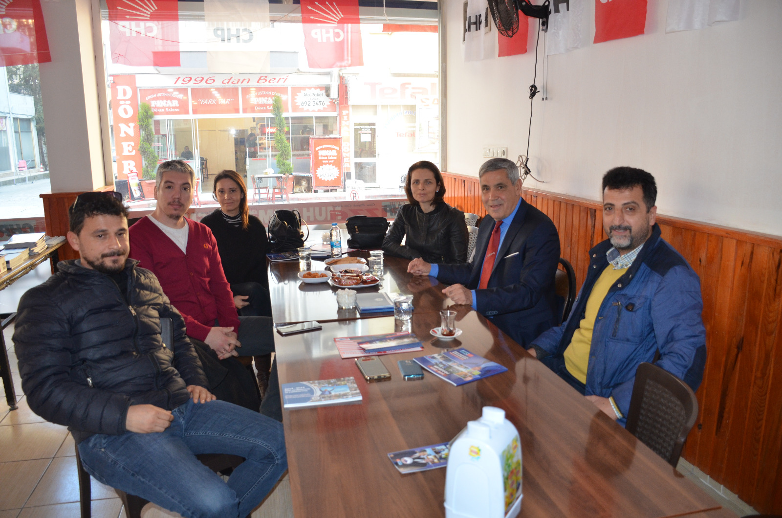 MİMARLAR ODASI TEMSİLCİLERİ  BAŞKAN ADAYLARIYLA GÖRÜŞTÜLER