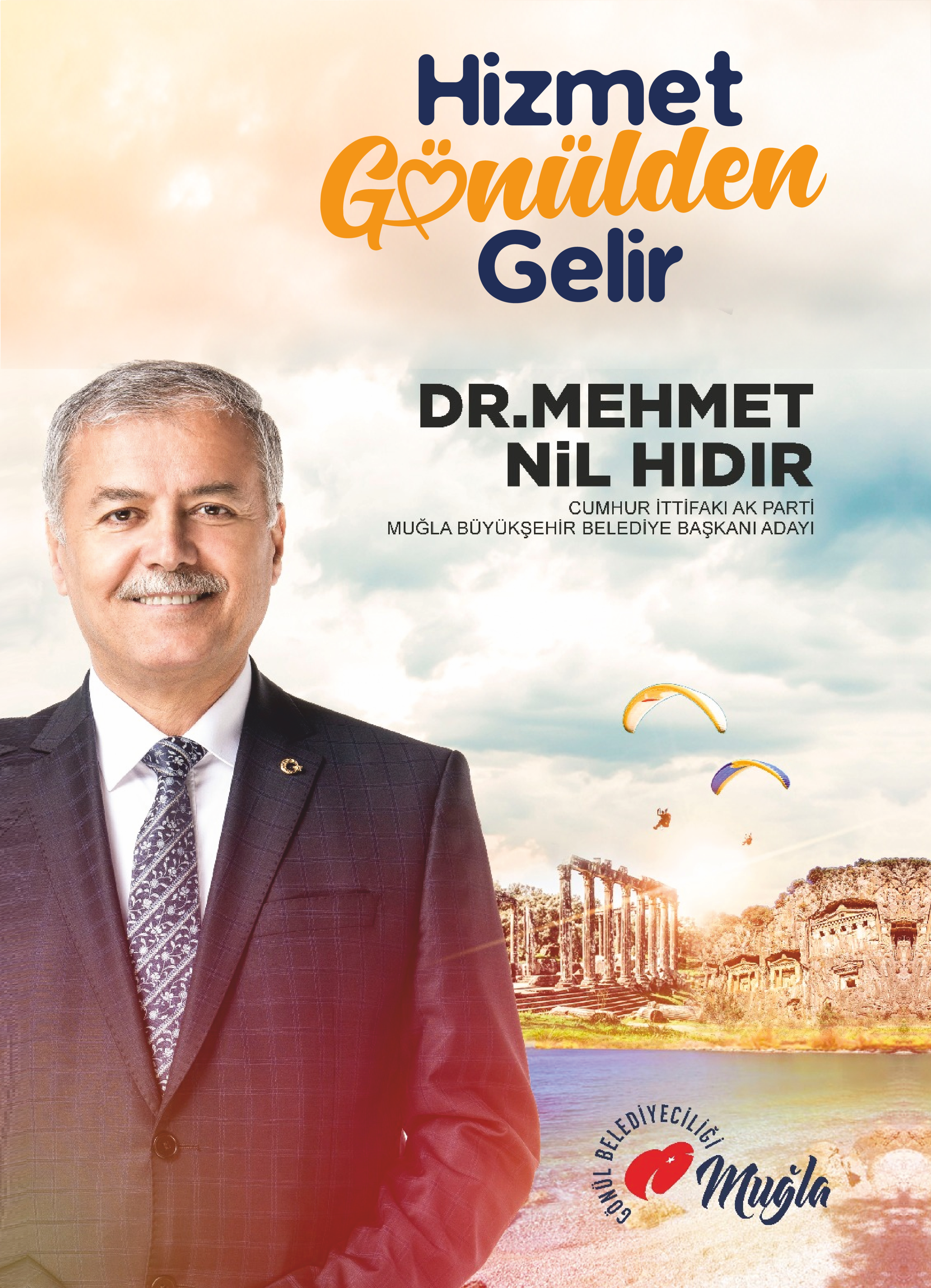 AK PARTİ MUĞLA BÜYÜKŞEHİR BELEDİYE BAŞKAN ADAYI DR.MEHMET NİL HIDIR