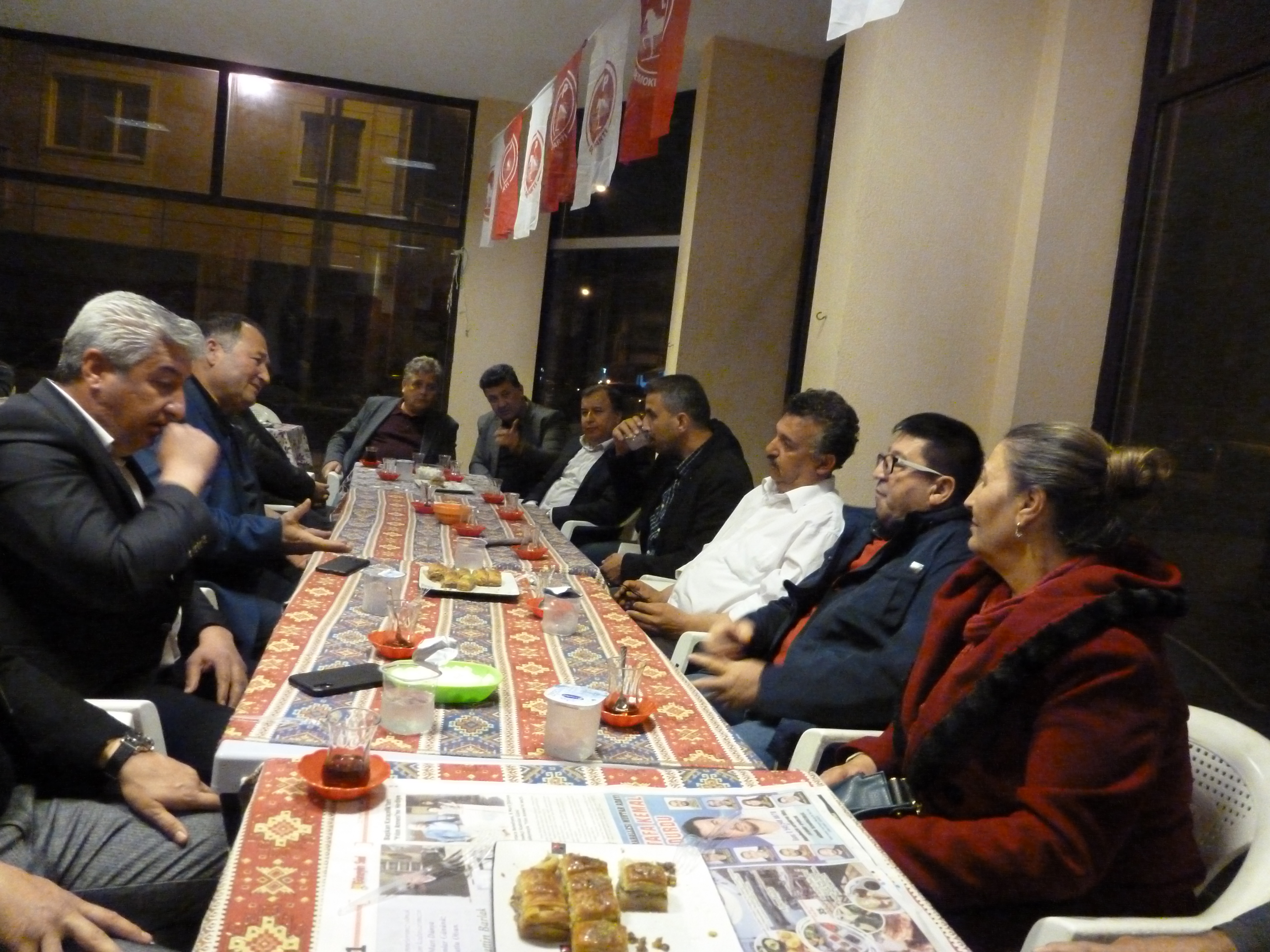 DİAD’DAN DALAMAN DEMOKRAT PARTİ SEÇİM BÜROSUNA ZİYARET