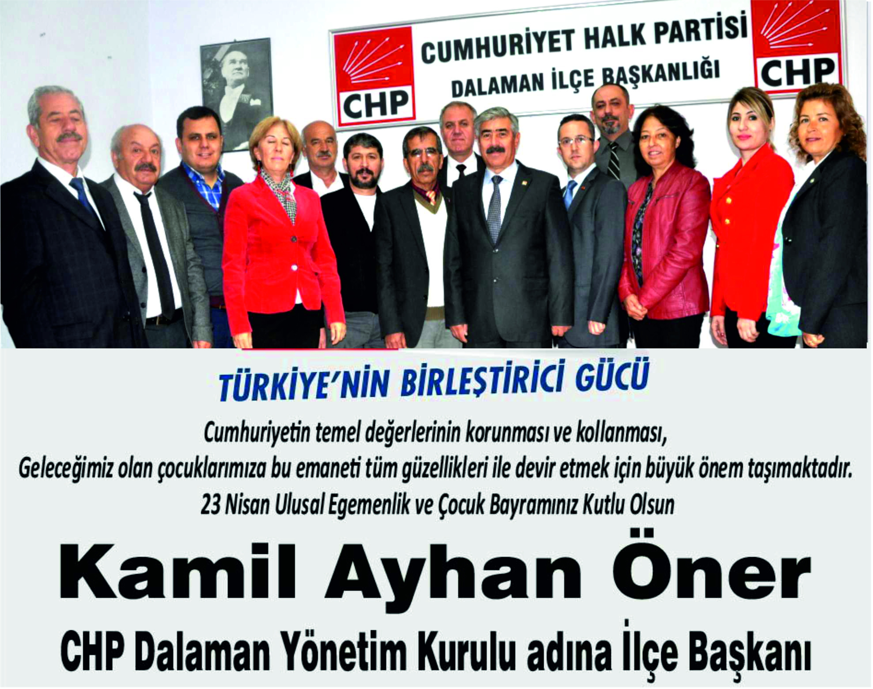 CHP DALAMAN İLÇE BAŞKANLIĞI