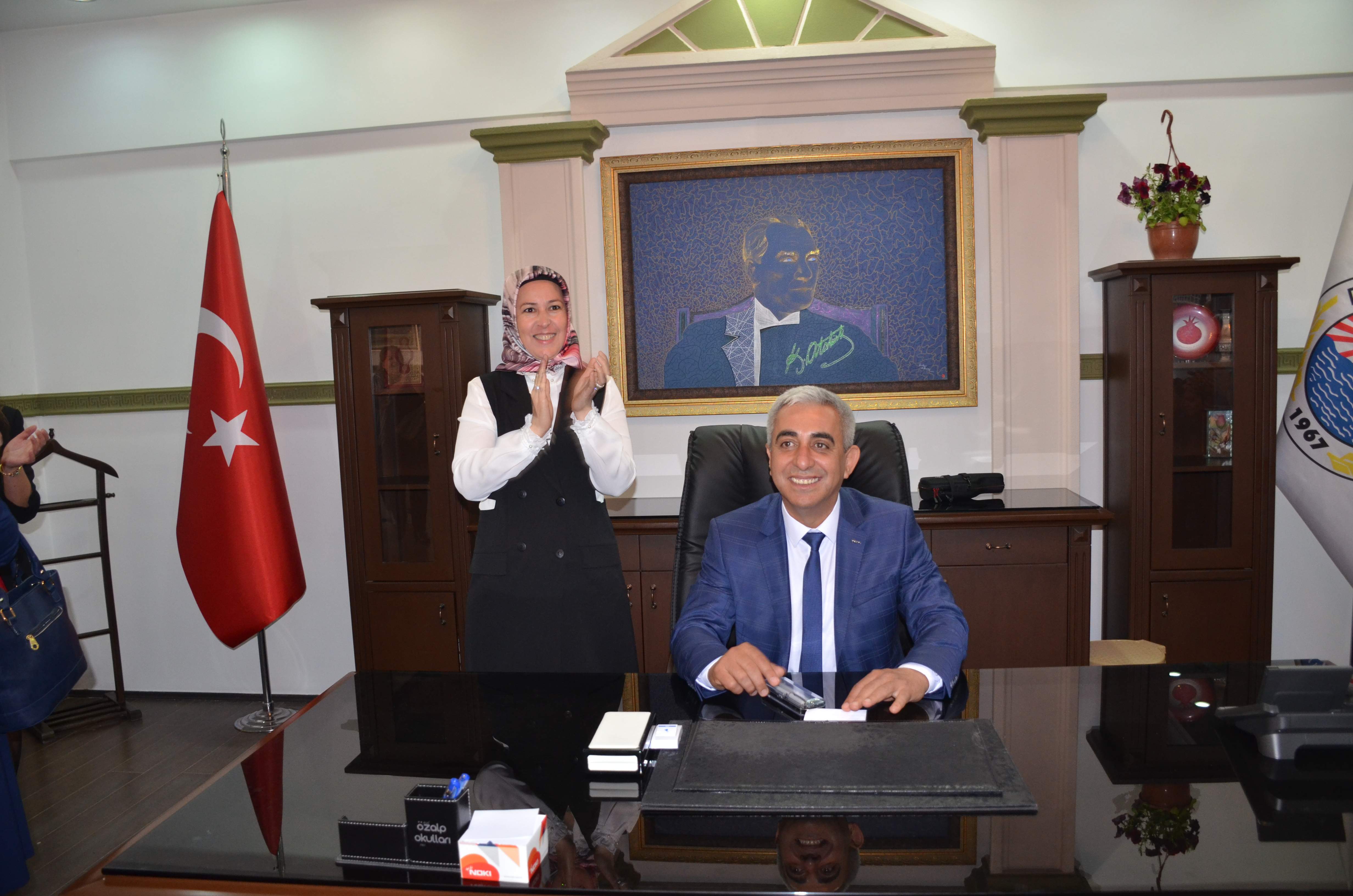 KARAKUŞ MAZBATASINI ALDI GÖREVİNE BAŞLADI
