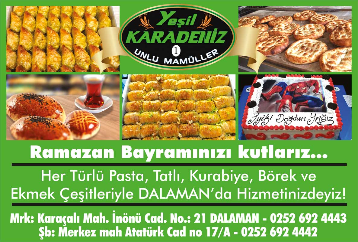 YEŞİL KARADENİZ UNLU MAMÜLLERİ