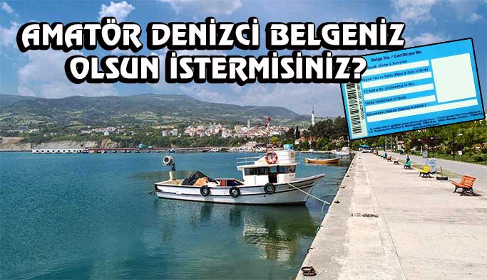 AMATÖR DENİZCİ BELGESİ ALMA FIRSATI