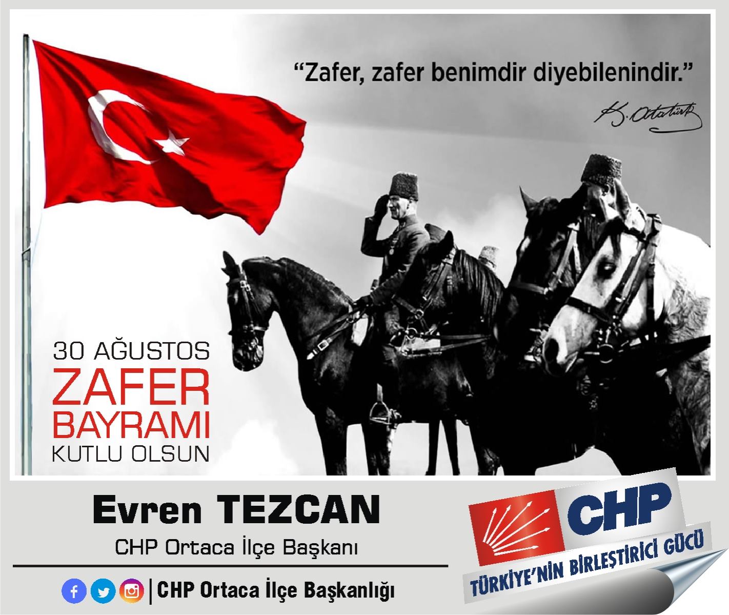 CUMHURİYET HALK PARTİSİ ORTACA İLÇE BAŞKANLIĞI