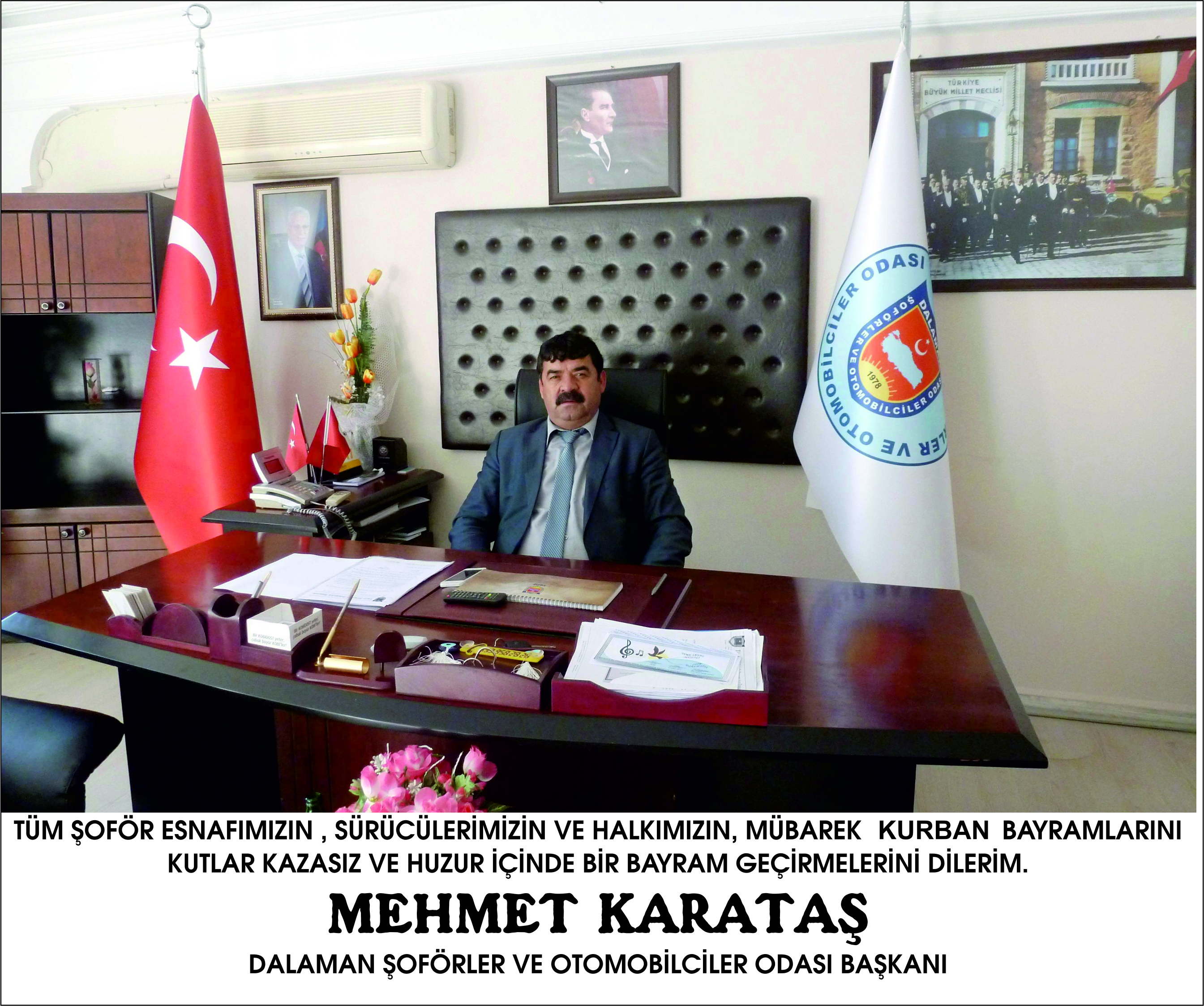 DALAMAN ŞOFÖRLER VE OTOMOBİLCİLER ODASI BAŞKANLIĞI