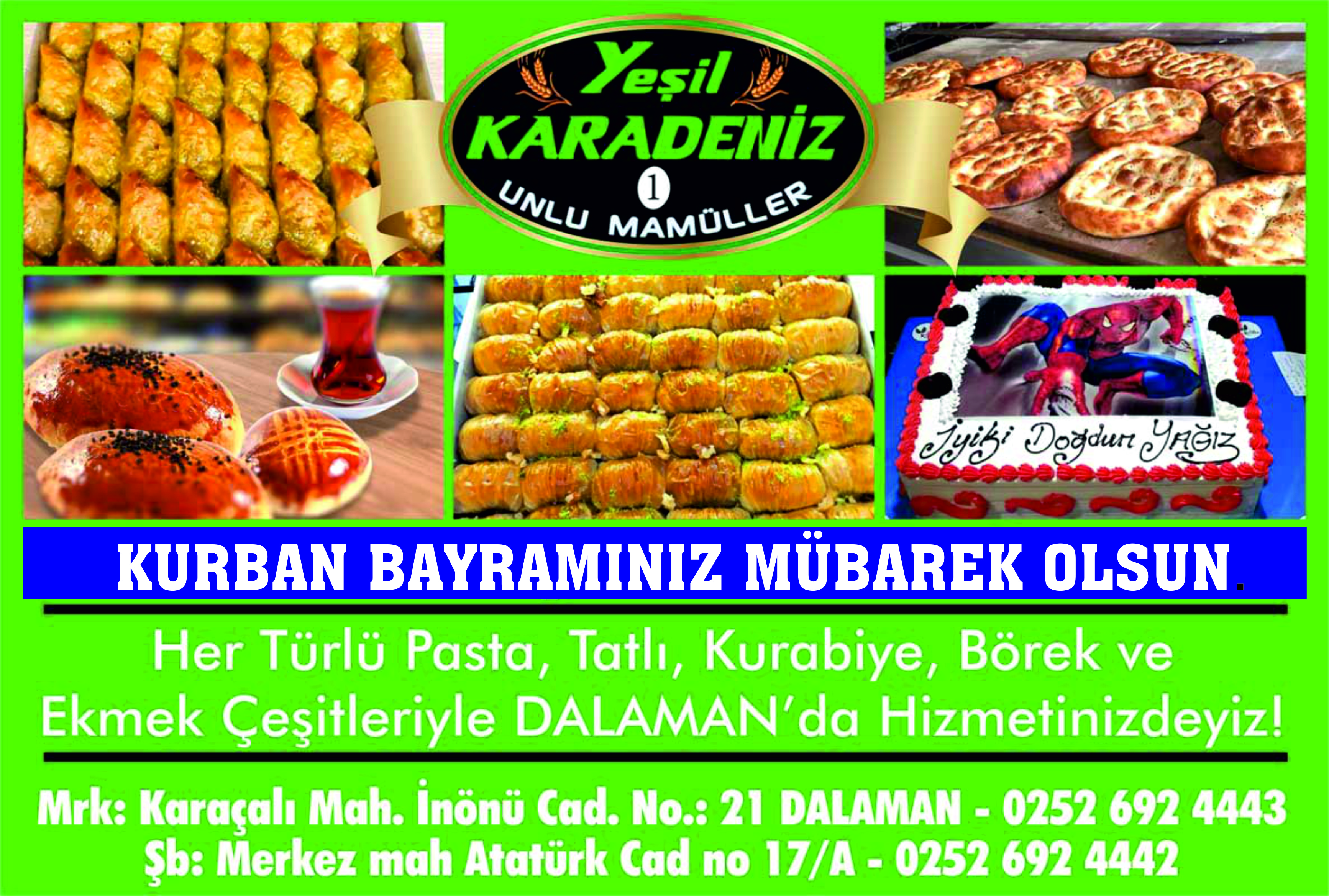 YEŞİL KARADENİZ UNLU MAMÜLLERİ