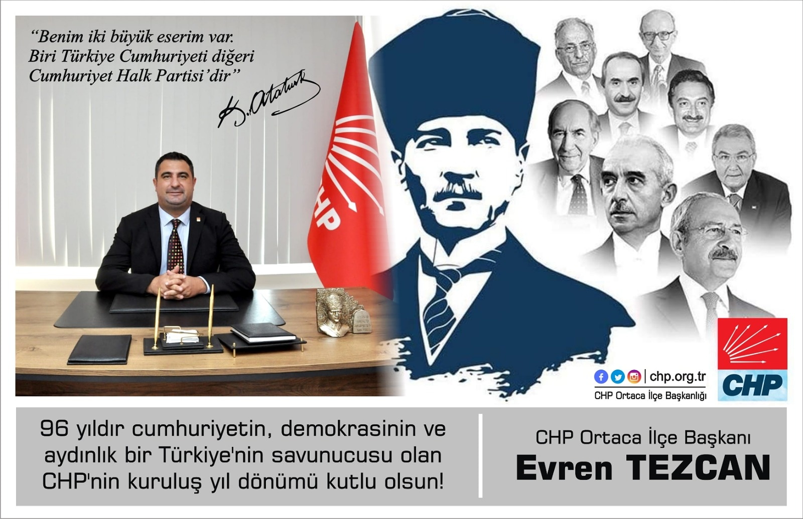 CHP ORTACA İLÇE BAŞKANLIĞI