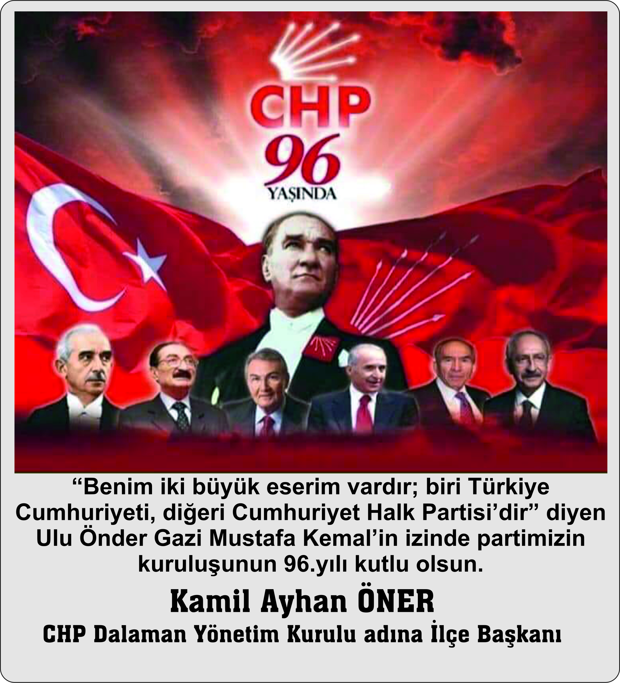 CHP DALAMAN İLÇE BAŞKANLIĞI