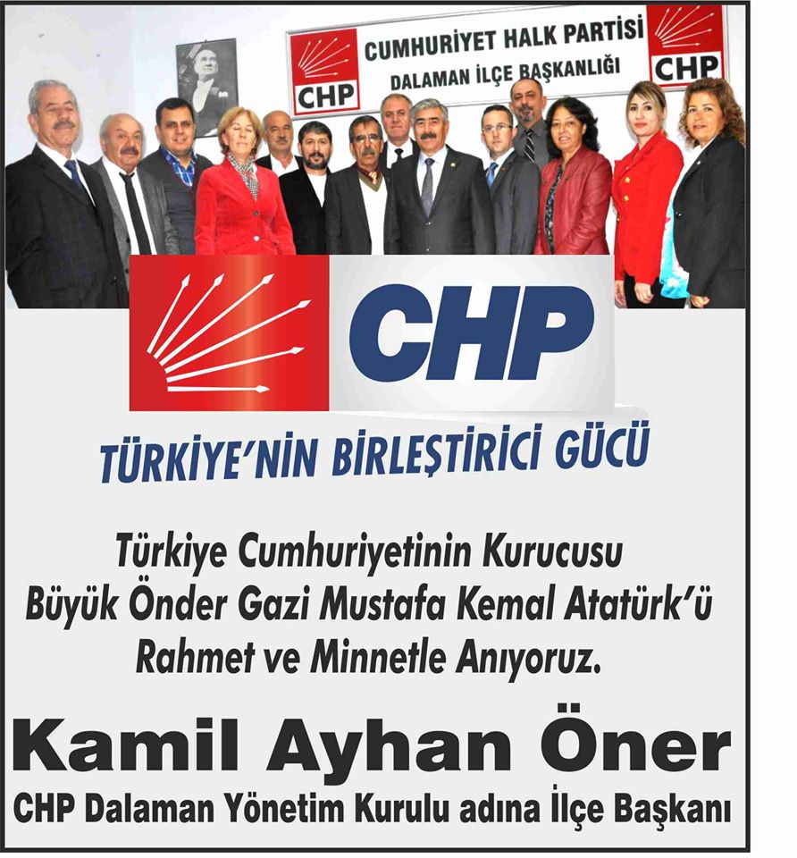 CHP DALAMAN İLÇE BAŞKANLIĞI