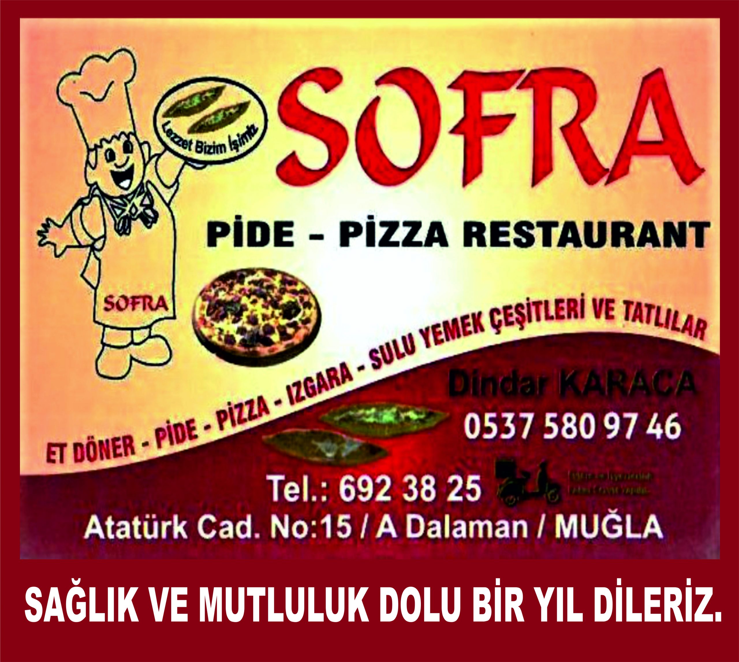 SOFRA RESTAURANT