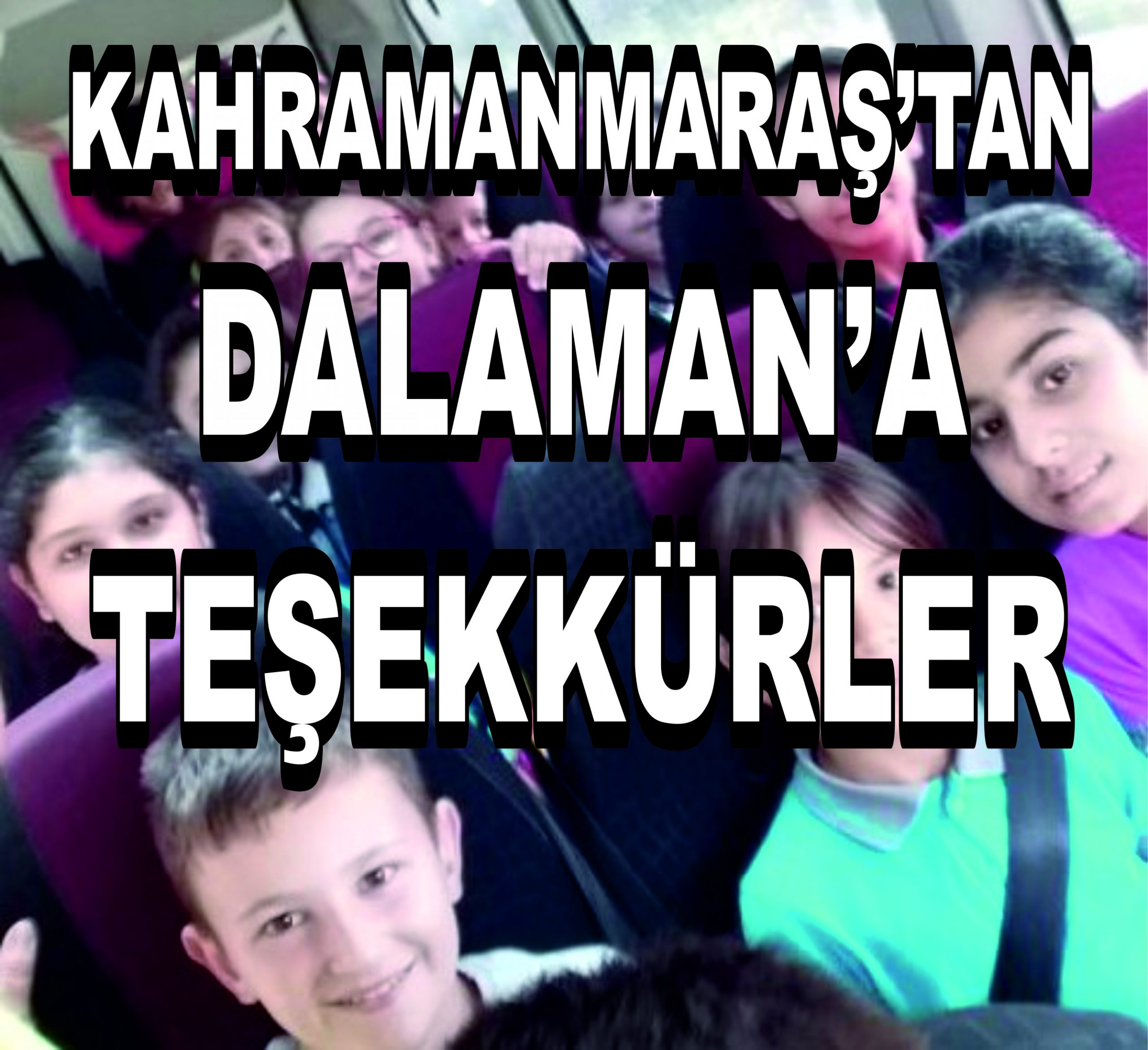 DALAMAN DAKİ ÖĞRENCİLERDEN KAHRAMANMARAŞ A KİTAP KÖPRÜSÜ