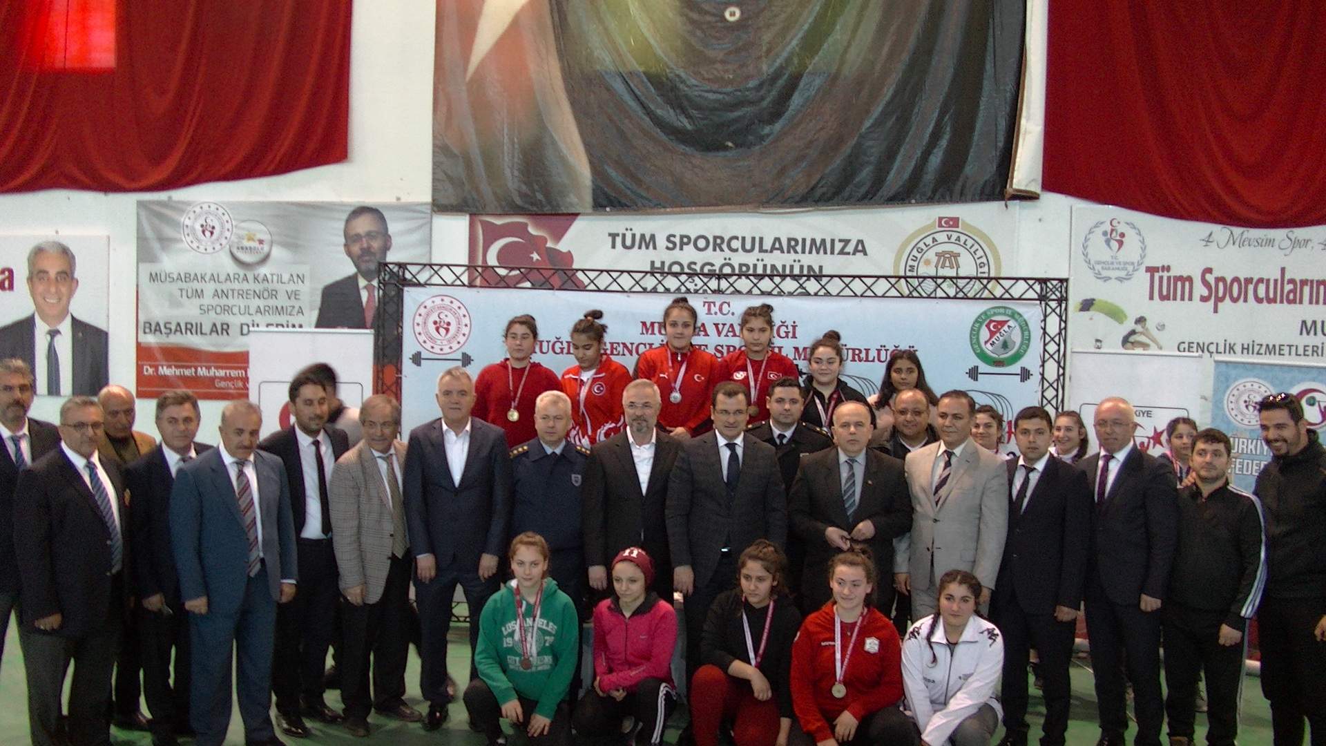 HALTERDE GELECEĞİN ŞAMPİYONLARI DALAMAN DAYDI