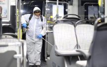 Corona virüsüne karşı Muğla’da Toplu Ulaşımda Hijyen Çalışması