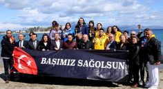 DATÇA’DA KULAÇLAR ŞEHİTLER ANISINA ATILDI