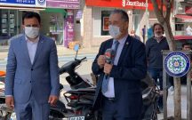 MİLLETVEKİLİ MASKE DAĞITTI,ESNAF SİTEMDE BULUNDU.DURUM NE ?