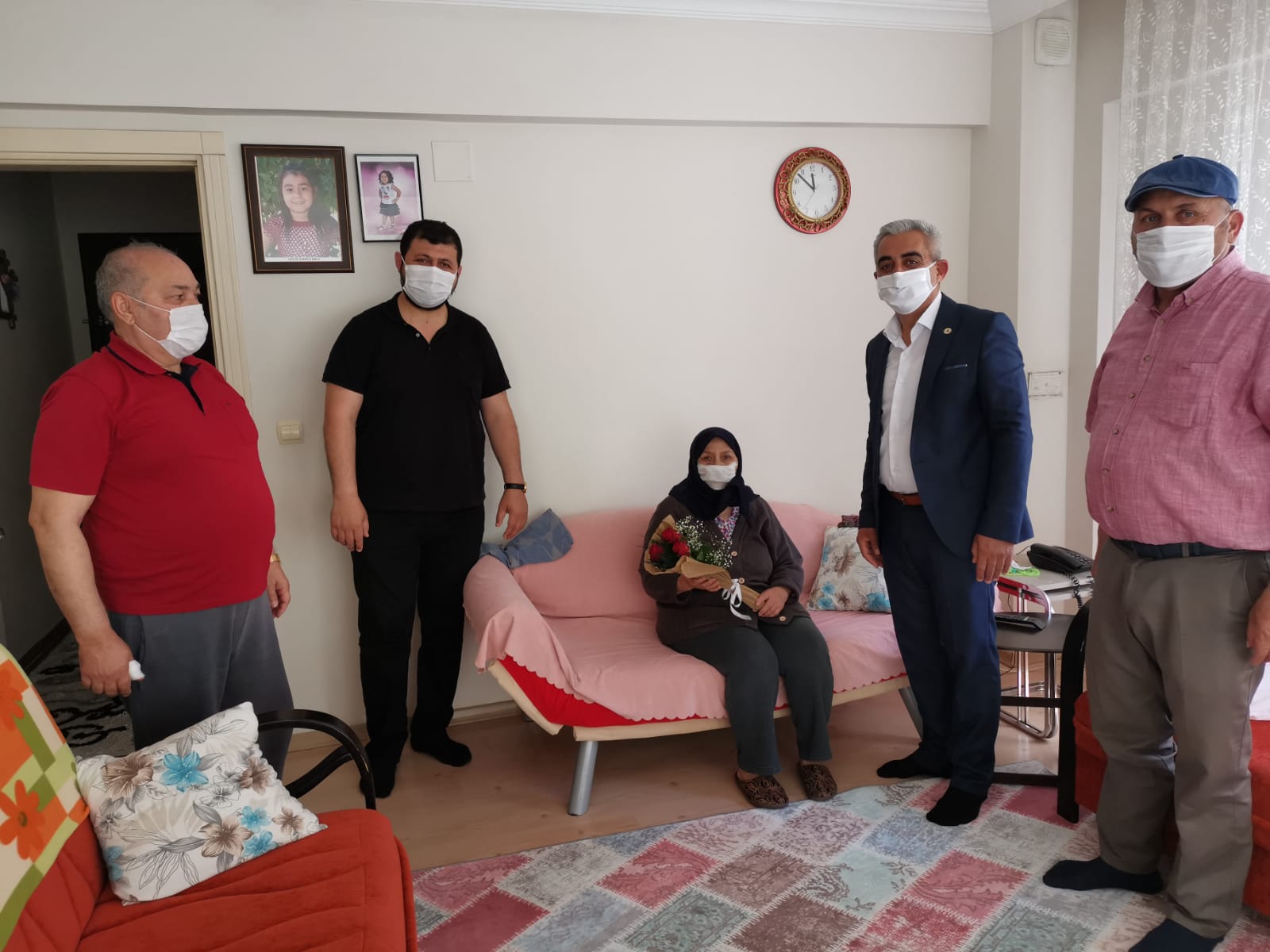 Başkanlardan Şehit Anneleri’ne ziyaret