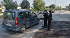 Yol kontrol ve arama uygulamasında denetleme ve inceleme yapıldı.
