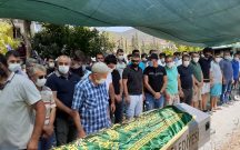 GÜRKÖY DE TRAFİK KAZASINDA ÖLEN GENÇLER ORTACA DA GÖZYAŞLARI İLE UĞURLANDILAR.