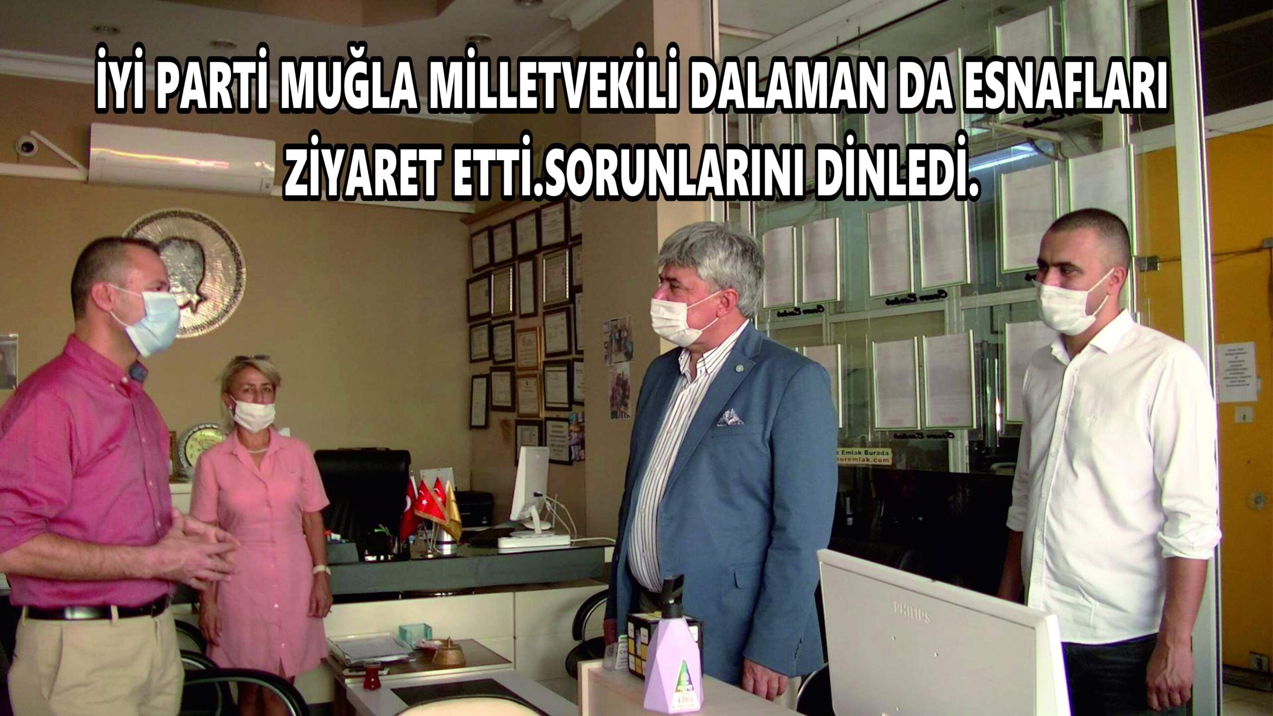 RENKLİ DİALOGLAR OLUŞTU.İYİ PARTİ MUĞLA MİLLETVEKİLİ ESNAFLARI ZİYARET ETTİ,SORUNLARINI DİNLEDİ.