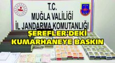 ŞEREFLER’DEKİ KUMARHANEYE BASKIN