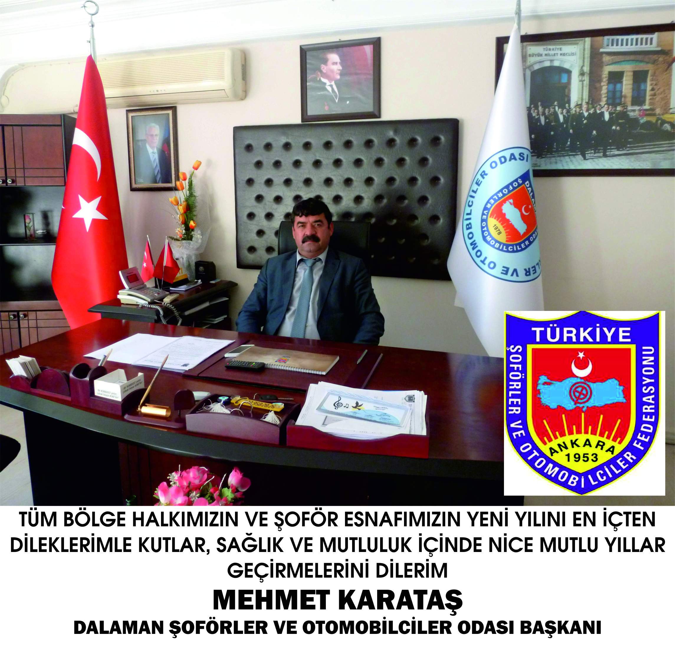 DALAMAN ŞOFÖRLER VE OTOMOBİLCİLER ODASI BAŞKANLIĞI