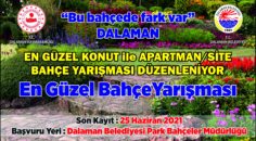 EN GÜZEL KONUT ile APARTMAN/SİTE BAHÇE YARIŞMASI DÜZENLENİYOR