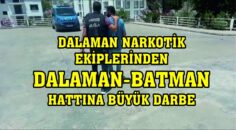 DALAMAN NARKOTİK EKİPLERİNDEN DALAMAN-BATMAN HATTINA BÜYÜK DARBE