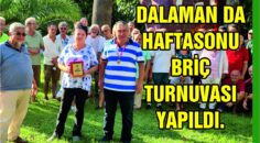 DALAMAN DA HAFTASONU BRİÇ TURNUVASI YAPILDI.