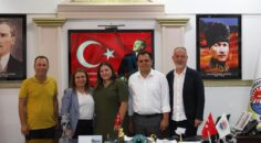 TBMM BAŞKAN VEKİLİ GÜLİZAR BİÇER KARACA DALAMAN BELEDİYESİNİ ZİYARET ETTİ.