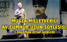 MUĞLA MİLLETVEKİLİ AV.CUMHUR UZUN SÖYLEŞİSİ. 3.DALAMAN KİTAP GÜNLERİ