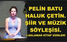 PELİN BATU-HALUK ÇETİN.ŞİİR VE MÜZİK SÖYLEŞİSİ.3.DALAMAN KİTAP GÜNLERİ