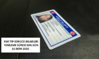 ESKİ TİP SÜRÜCÜ BELGELERİNİ YENİLEME İÇİN SON GÜN 31 EKİM. ESKİ TİP SÜRÜCÜ BELGELERİNİ YENİLEME İÇİN SON GÜN 31 EKİM.