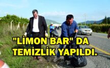 “LİMON BAR” DA TEMİZLİK YAPILDI.