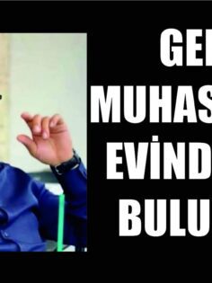 GENÇ MUHASEBECİ EVİNDE ÖLÜ BULUNDU.