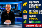 FİNCANCI DÜKKANINA GİREN FİL.FOTOĞRAFTAN TASARRUF OLMAZ. YOĞUN GÜNDEM.İYİ İMARLAR.