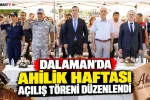 Dalaman’da Ahilik Haftası Açılış Töreni Düzenlendi