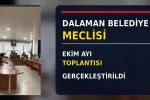 Dalaman Belediye Meclisi Ekim Ayı Toplantısı Gerçekleştirildi